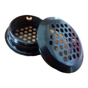 不锈钢黑色透气孔衣柜橱柜鞋柜通风孔透气网孔盖散热排气孔35mm