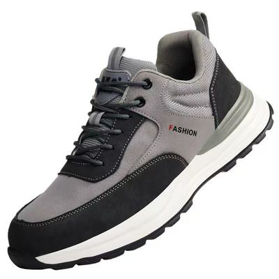 防水耐磨实心软底劳保鞋防砸防刺