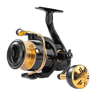 伊酷达全金属海钓纺车轮防海水