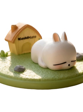 可爱流氓兔手机支架办公室桌面摆件解压情绪稳定神器圣诞礼物女生