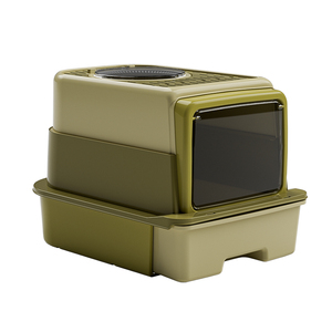 猫砂盆超大号全封闭防溅抽屉式杀菌防臭防外溅猫咪用品超大猫厕所