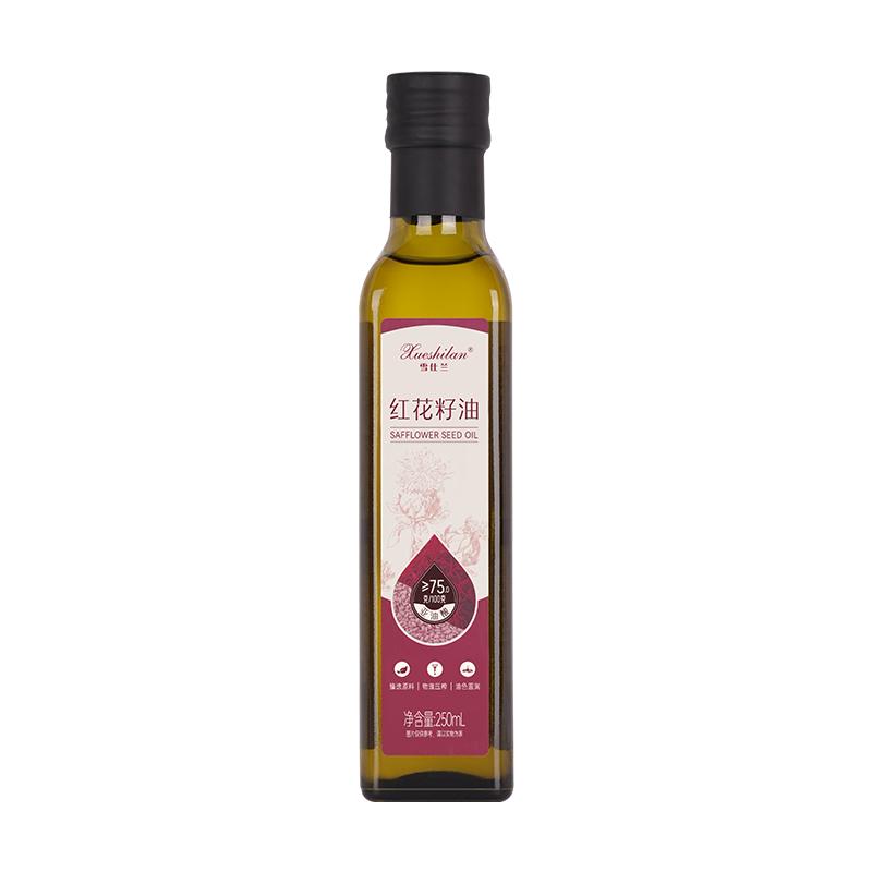 冷榨一级红花籽油家庭食用油