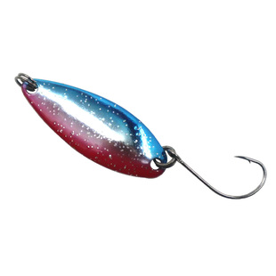 日系美艳同款鳟鱼亮片路亚饵2.7克3.5克纯铜溪流虹鳟军鱼翘嘴假饵