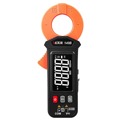 胜利毫安级测泄漏电流钳形电工表