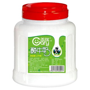 新疆天润盖瑞酸奶大桶装1.2kg大桶酸奶原味风味老酸奶