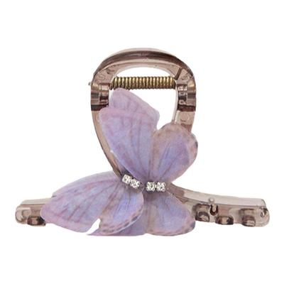 夏季网纱立体蝴蝶抓夹