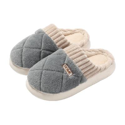 安尚芬男士冬季2024新款棉拖鞋