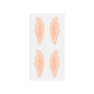 72贴精灵耳贴耳朵支撑器隐形升级款新型强龙骨女士2026翅膀肤色