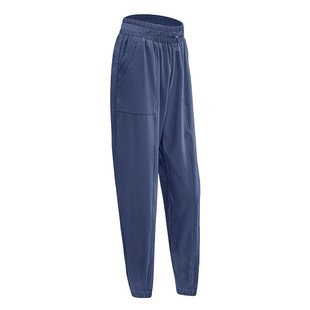 大码宽松显瘦速干跑步训练运动裤女长裤收口束脚束口瑜伽裤健身裤