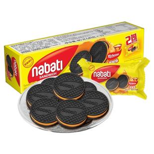 纳宝帝丽芝士夹心饼干80g奶酪巧克力草莓香奶味办公休闲小吃零食