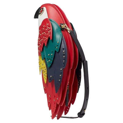 katespade动物3D鹦鹉包异型包KS