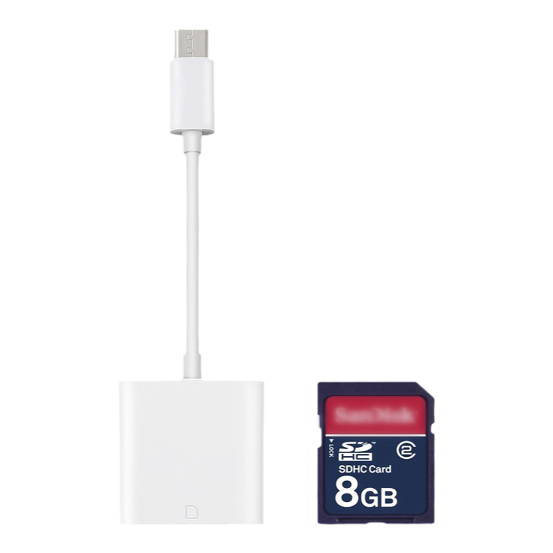 适用TYPE-C转SD内存卡读卡器相机套件安卓手机64c5华为p9P10乐视转接器OTG转换器头2扩展配件荣耀v8v9数据线