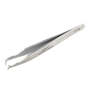 LOMOT不锈钢剪切镊子高精密剪铜铝线切割夹子15-FW剪刀钳子耐酸碱