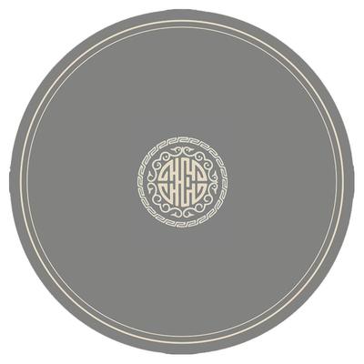 麻将桌圆形桌布新中式台面加厚消音打牌扑克垫子掼蛋手搓麻将桌垫