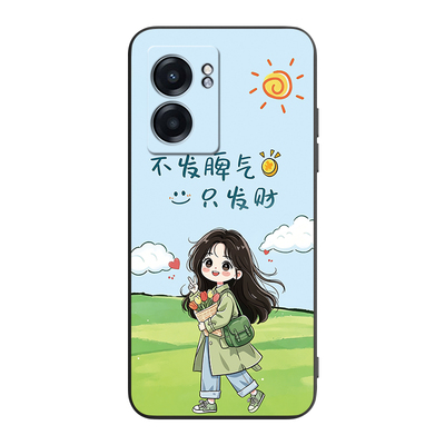适用realmeq5i新款高级硅胶外壳