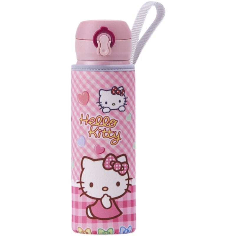 杯套通用 保温杯便携提绳隔热可爱卡通玻璃杯保护套袋子350-500ml