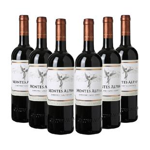 蒙特斯赤霞珠红葡萄酒750ml*6瓶