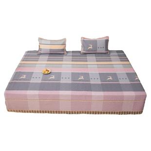 榻榻米专用纯棉炕垫全棉防滑绗缝床盖东北农村土炕单加棉四季通用