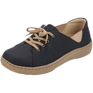 Pansy日本新款女鞋休闲健步拇指外翻加宽大码软底平底鞋1419