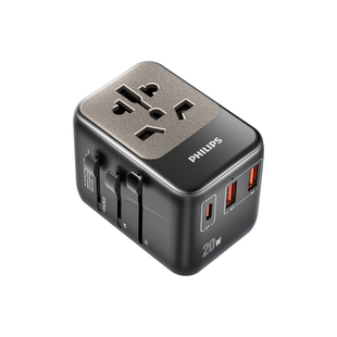 飞利浦全球通用旅行转换插头多国通用英欧美澳日标电器插头转换器