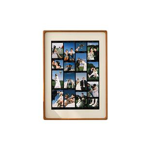 复古胶片风高级感实木宫格相框摆台定制diy洗照片8寸拼图挂墙装裱
