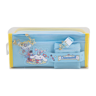 广博三丽鸥5层大容量笔袋文具盒女孩铅笔盒橡皮小口袋 4层多功能铅笔袋高颜值ins风文具袋小学生文具笔袋男孩