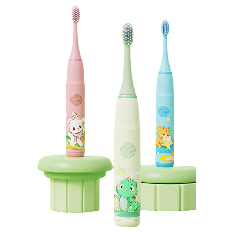 小米有品儿童电动牙刷3-15岁宝宝智能全自动防水小孩学生软毛电池