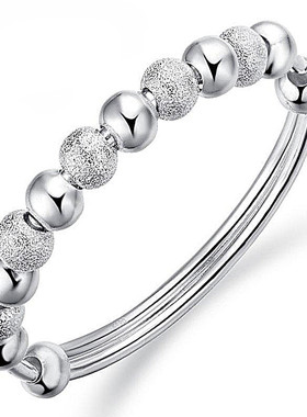 足银小孩手环婴儿满月礼物