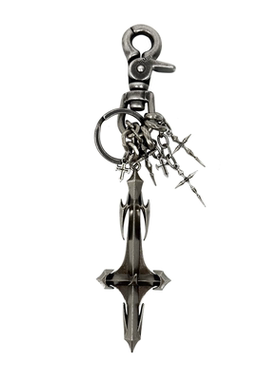 IIIMIII流苏十字架钥匙扣