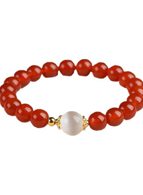 新中式南红玛瑙手链女款