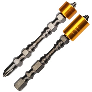 双截棍十字批头双头电动螺丝刀风起子头带强磁电钻改锥头咀PH2