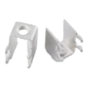 PCB-2黄铜弯脚线路板焊接端子侧卧攻牙四脚接线柱接线端子连接器