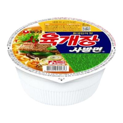 韩国进口农心牌牛肉泡菜味拉面