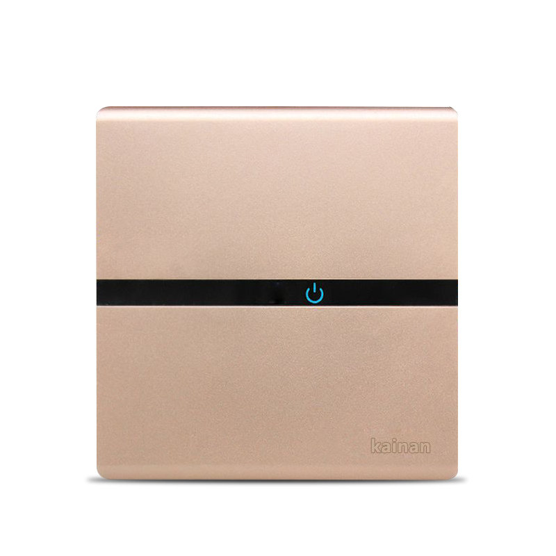 墙体86型玫瑰金开关插座带带usb