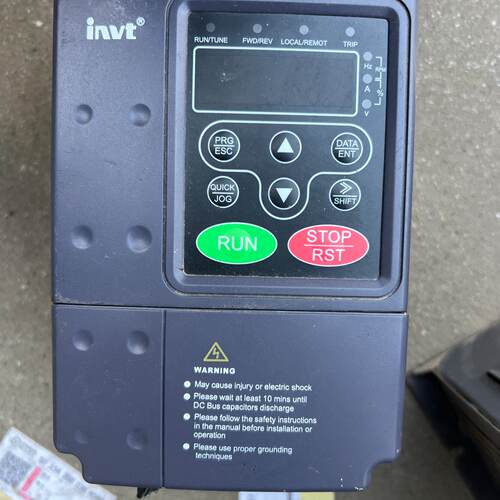 咨询后拍英威腾CHF100A-1R-4，功率：1.5kw，包好出