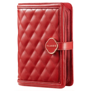 新年礼物VLANDO/唯兰朵新款首饰收纳册黄金收纳包首饰盒高档精致