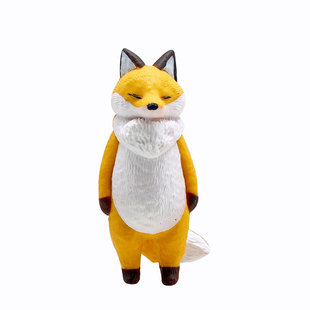 有货 扭蛋 YELL 虚无动物2 呆站的鳄鱼海豹吉娃娃狐狸鼹鼠摆件