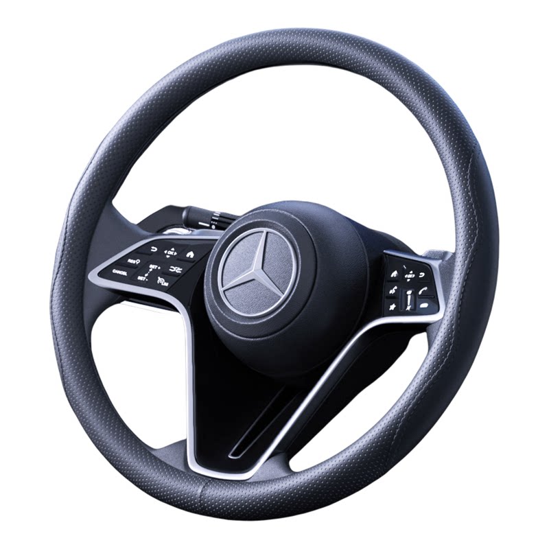 CO适用奔驰方向盘套E级E300L GLC260 GLB220C级C260L GLA200A真皮