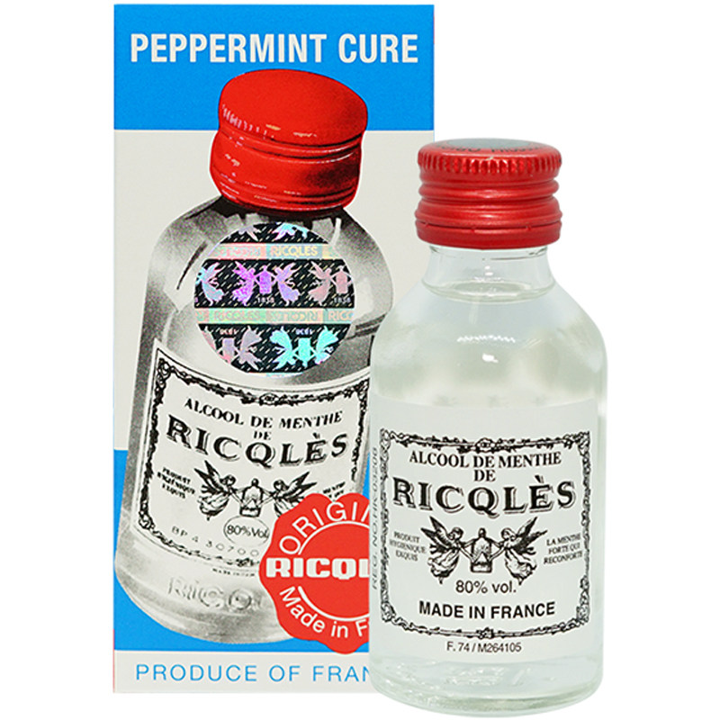 法国双飞人药水港版可口服正品RICQLES利佳薄荷水驱蚊官方旗舰店