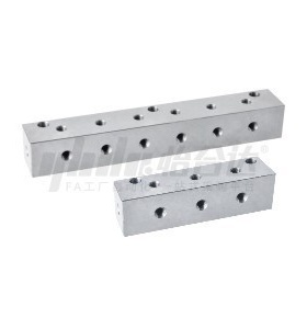 气压用连T形 端面贯穿 间距固定型接块  KBC01 KBF01 KBF02 2K~