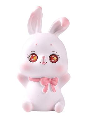 治愈系可爱小兔子少女心桌面摆件