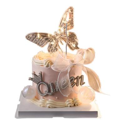 母亲节蛋糕装饰珍珠女神节快乐