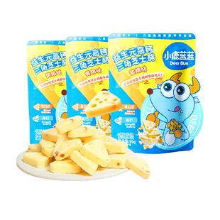 小鹿蓝蓝益生元高钙三角芝士酪黄桃味