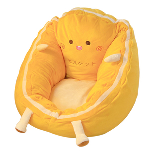 懒人沙发可躺可睡窝窝椅女生可爱卧室单人坐垫懒人靠背一体小型椅