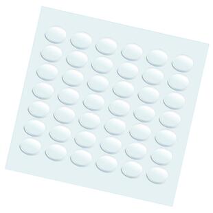 汽车专用无痕胶纳米双面胶高粘度透明点点胶带固定车载盲盒手办泡泡玛特粘脚贴不倒胶贴海报神器强力不留痕
