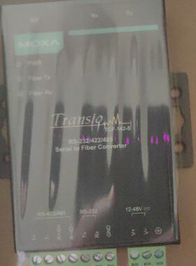议价MOXA TCF-142-S-ST-T RS232/422/485光纤转换器  现货