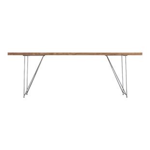 叁几 又见书桌 白蜡木实木侘寂风原木大板餐桌小户型家用阳台茶桌