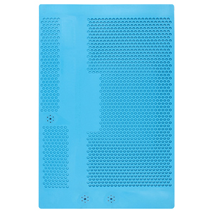 鹿仙子电脑手机维修工作台磁性隔热垫 硅胶耐高温桌垫热风枪垫子