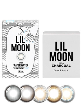 美瞳日抛2片LILMOON试戴片隐形眼镜003透薄近视日本混血大小直径