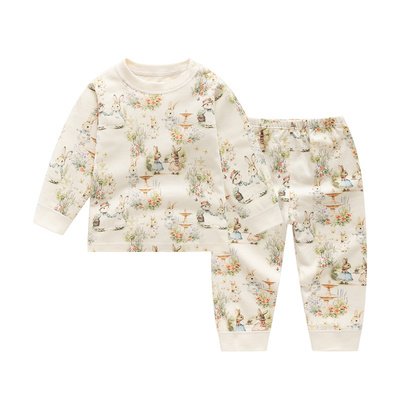 秋衣秋裤套装打底内衣家居服睡衣